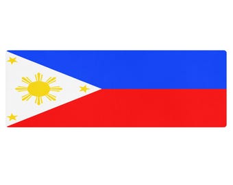 Philippines Flag Yoga Mat