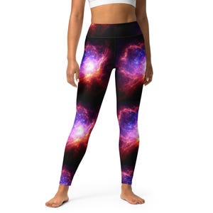 Nebula Burst Yoga Leggings