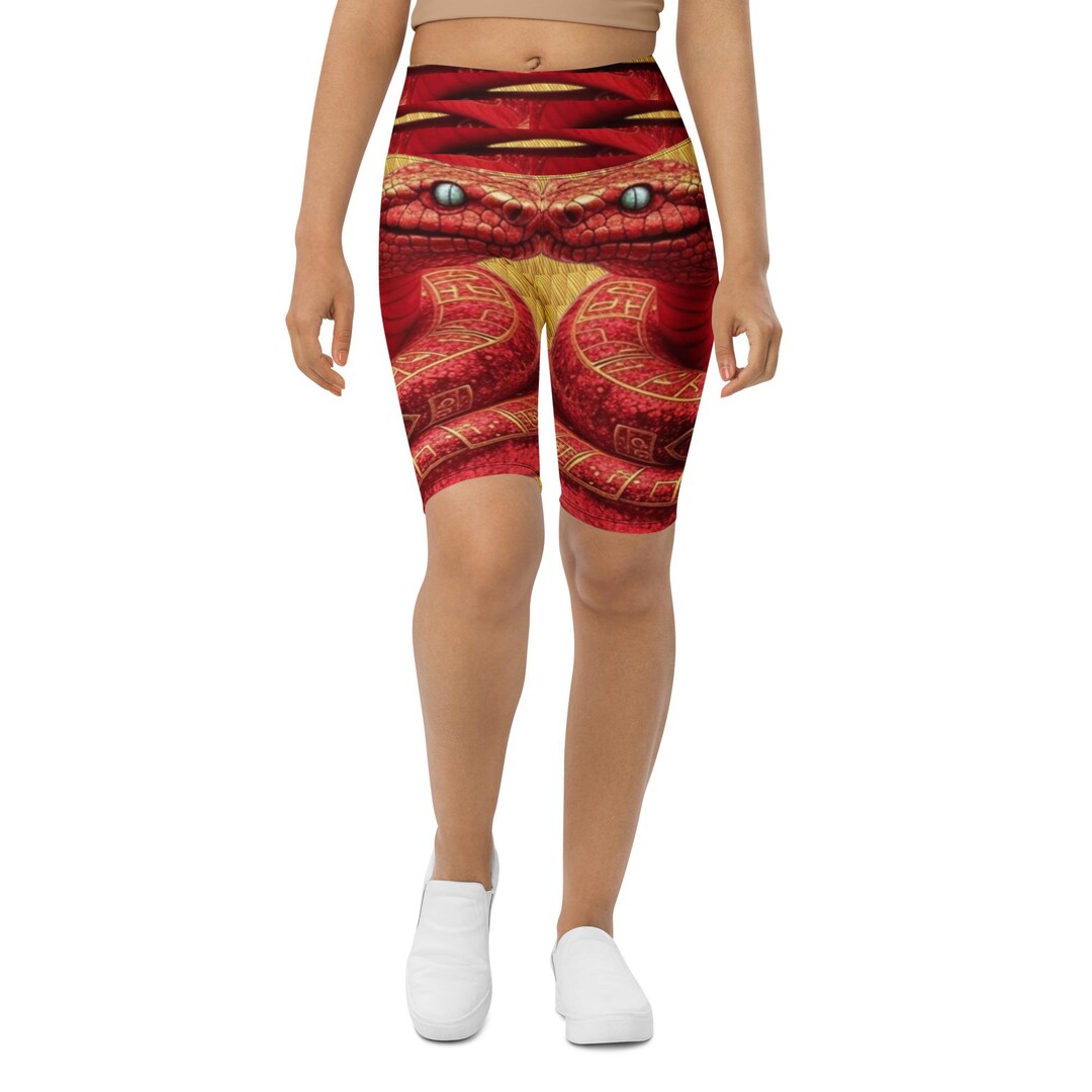 Recoiled Body Wadjet Serpent Recoiled – Biker Shorts - Etsy