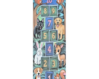 Hopscotch Hangout Yoga Mat