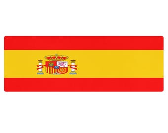Spain Flag Yoga Mat