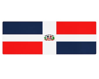 Dominican Republic Flag Yoga Mat