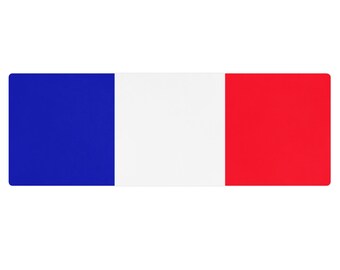 France Flag Yoga Mat