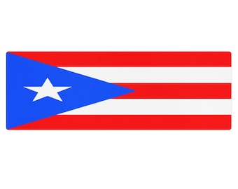 Puerto Rico Flag Yoga Mat