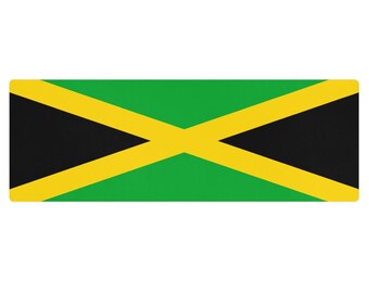 Jamaica Flag Yoga Mat