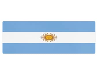 Argentina Flag Yoga Mat