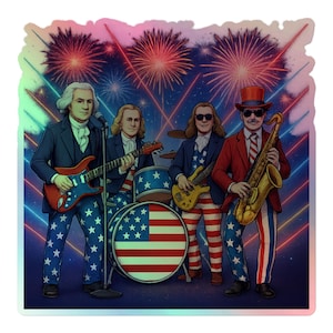 1776 Liberty Rockstars - Adesivi