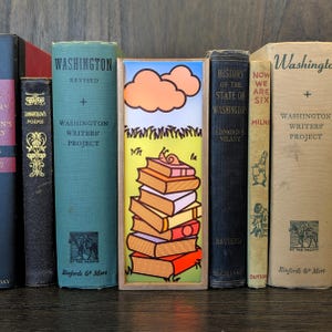 Illuminated Book Nook with Swappable Front