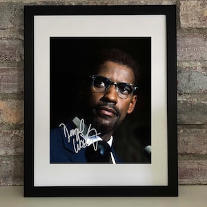 Denzel Washington Autograph - Etsy