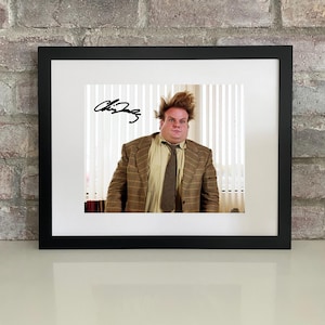 Chris Farley – Comedy Legend Reprint Autograph 8x10 Photo Framed or Unframed