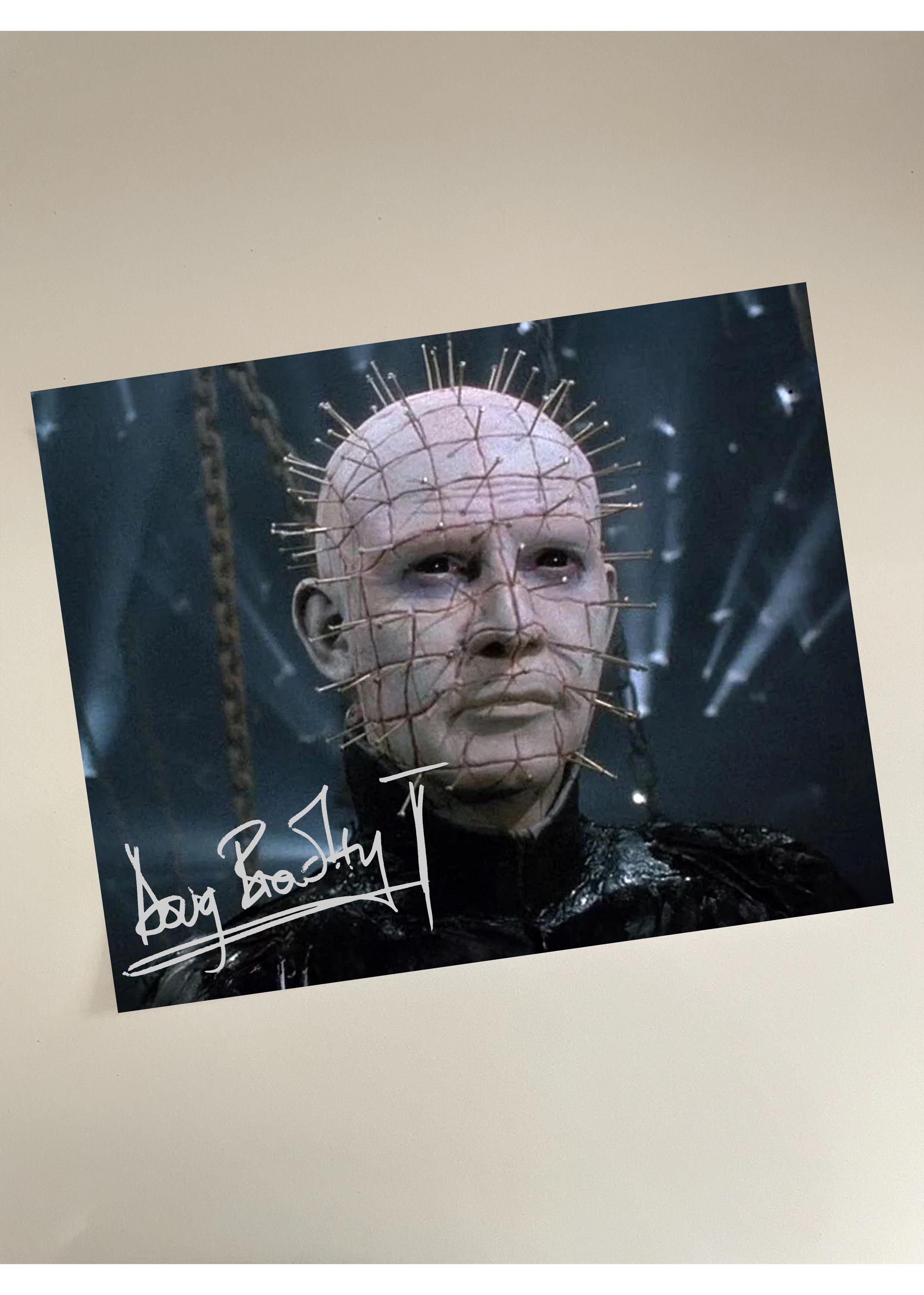 Pinhead Picture Doug Bradley as Pinhead – Hellraiser Horror Reprint Autograph Poster ...