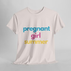 prezent na baby shower, letnia koszulka, ogłoszenie ciąży, koszulka ciążowa, prezent ciążowy, zabawna koszulka ciążowa, koszulka Pregnantgirl