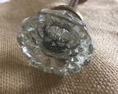Vintage Glass Door Knobs Set