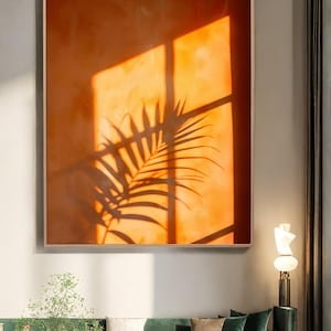 Luz capturada: lienzo abstracto de sombras y sol