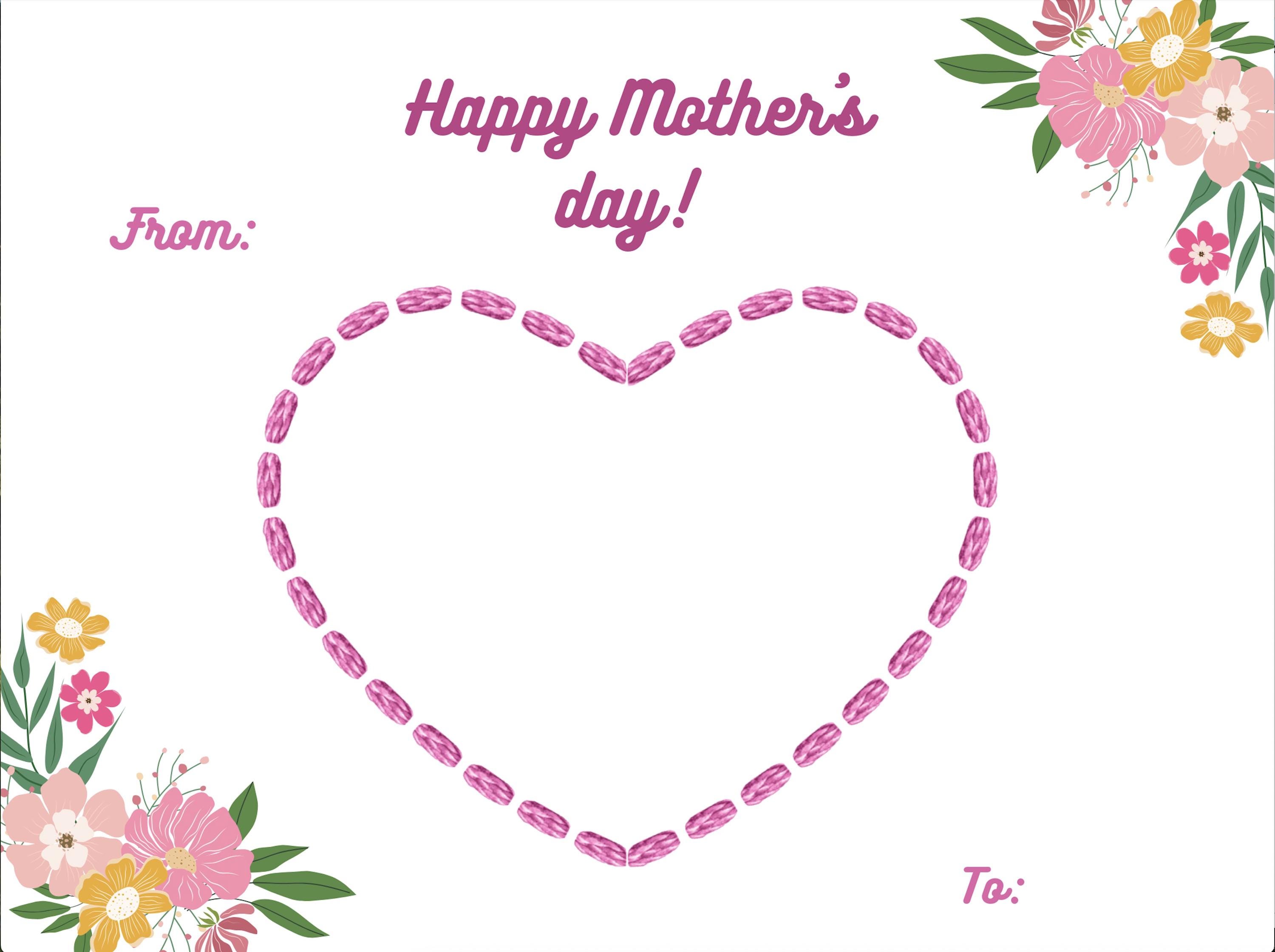 Bffae Sign Mother's Day Kids Activity! - Etsy
