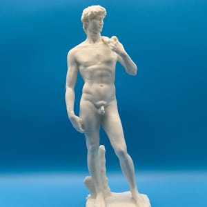 Michelangelo’s David Statue – 3D Printed Classic Renaissance Sculpture