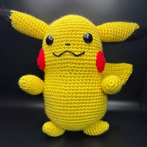 Pikachu Crochet Plushie