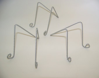 20 Silver Wire Easels Wedding Table Place Card Holder Number Stands for   2 x 3, 4 x 6, 5 x 7    Guest Table Markers