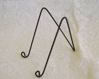 Set of 20 Rustic Wedding Antiqued Table Number Stands TWISTED WIRE Number Holders Easel Wedding Table Place Card Holder  Wedding Table