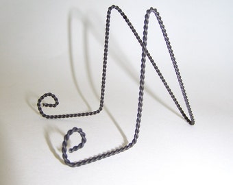 3 Large TWISTED WIRE Wedding Display Stands Wedding Number Holders Wedding Table Display Stands Table Number Holders  Rustic Wedding