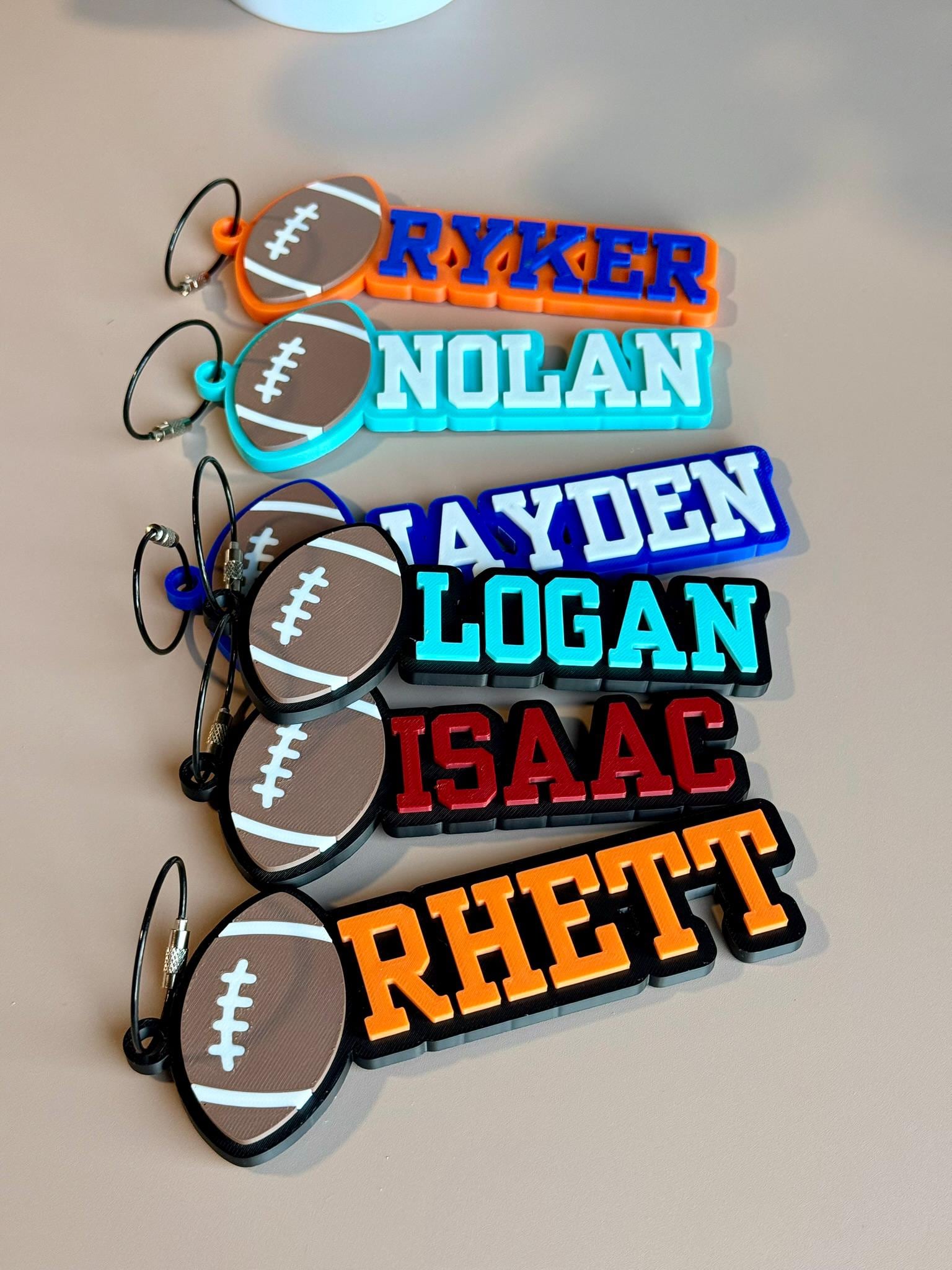 Kids Football Star Theed Backpack For School, 44x29x13 C - View #9