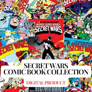 Secret Wars Vol. 1 and 2 Digital Comics Collection