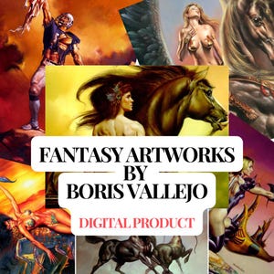 1000 Fantasy Artworks by Boris Vallejo