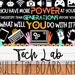 Techie Bulletin Board Kit | Computer Lab Decor | Technology Class ...