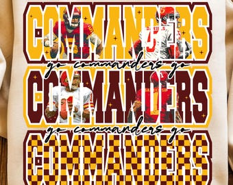 Washington Commanders football png, Commanders png, Let's Go Commanders Png, Washington Football Png, Football Jayden Daniels Png,
