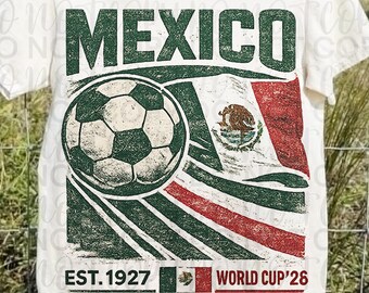 Mexiko VM 2026 PNG | Mexikansk fotbollströja design | Fotbollsfangrafik