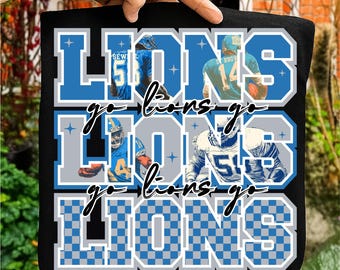 DET football png, Lions png, Let's Go Lions Png, Detroit Football Png, Halftime Png, Detroit Lions Png, Football lions Png, checkred png