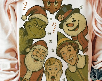 Retro Christmas png, Christmas Characters png, Christmas 2025 png, Christmas png, Christmas Movie png, Vintage Christmas, Sublimation design