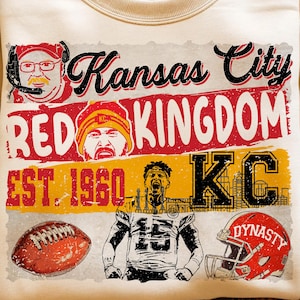 KC Football Poster PNG-kc football png-red kingdom png-kc dynasty png-kc champs png-mahomes png-kelce png-kc playoffs png-kc valentines png