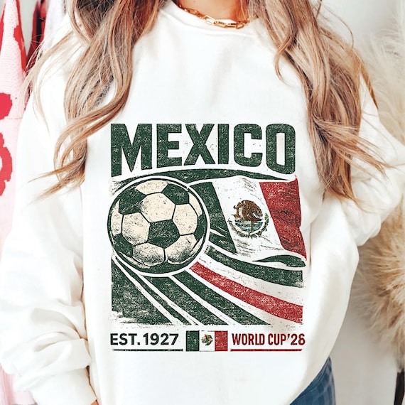 Mexico 2026 World Cup PNG | Mexican Soccer Shirt Design | Football Fan Graphic