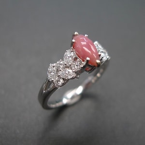 Conch Pearl Ring, Unique Engagement Ring, Pearl Jewelry, Marquise Ring, Women Engagement Ring, Unique Ring, Pearl Ring, Proposal Ring, Rings