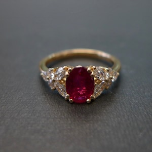 ruby diamond ring, ruby engagement ring, ruby ring, marquise ring, marquise diamond ring, engagement ring, diamond engagement ring, ruby diamond ring, red gemstone ring, unique engagement ring, unique ring, proposal ring, oval ring, diamond ring band