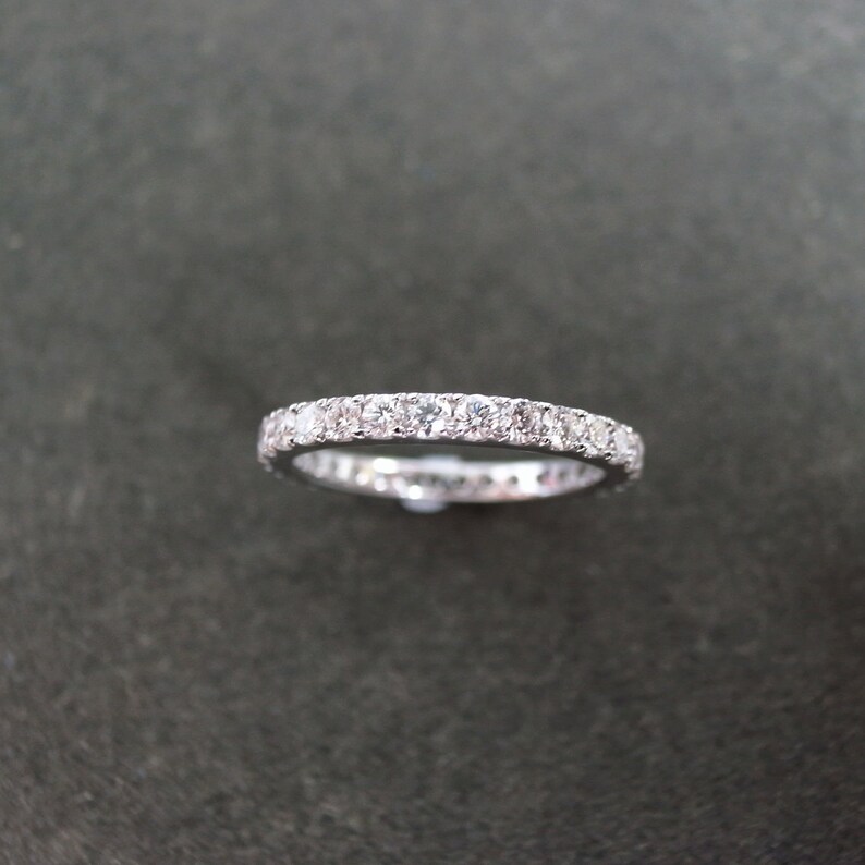Eternity Ring Eternity Band Eternity Wedding Band Diamond Etsy