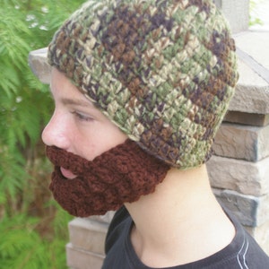 PreTeen ULTIMATE Bearded Beanie Camo image 4