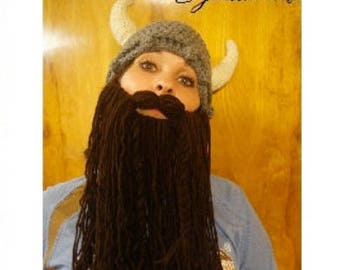 ADULTS Viking Hat and Beard