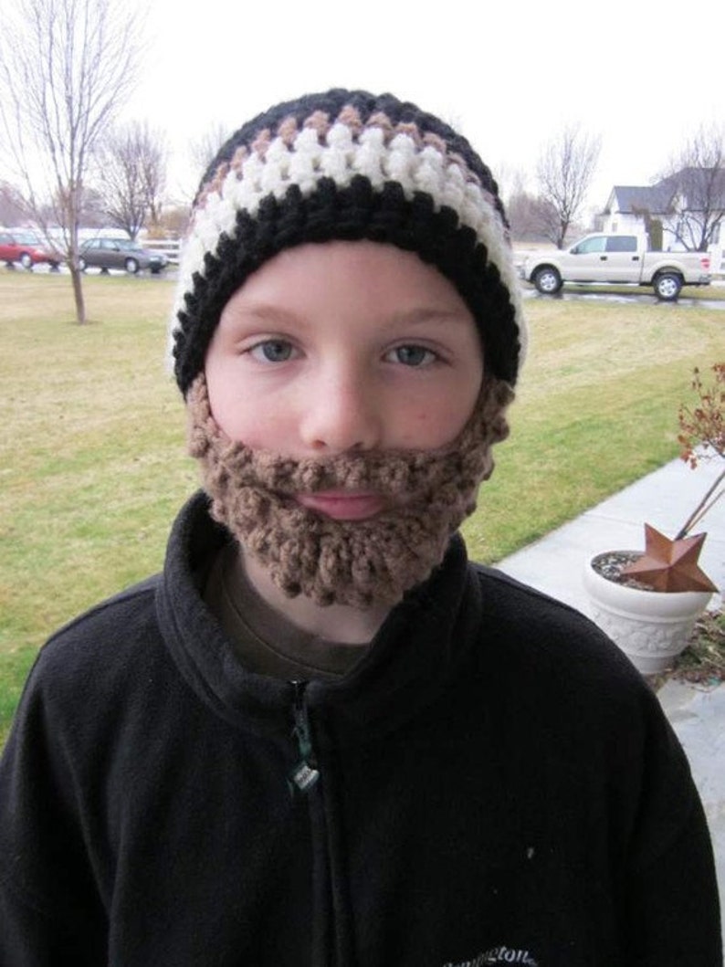 Custom Preteen ULTIMATE Bearded Beanie image 2