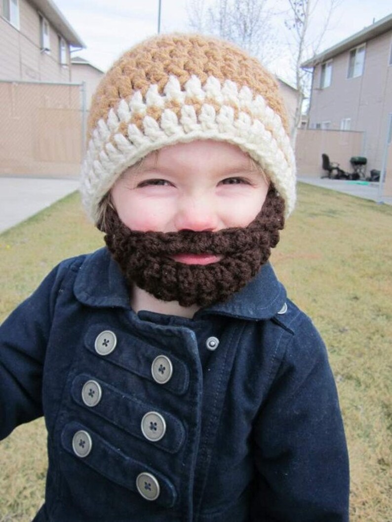 CUSTOM Kids Ultimate Bearded Beanie image 2