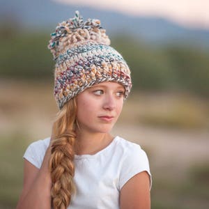 WOOL Girls Pom Pom Beanie image 2