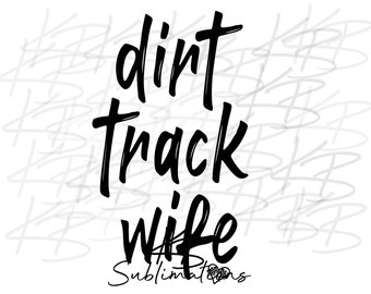 Dirt Track Wife Etsy