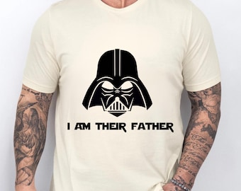 I Am Their Father Shirt, Star Wars Dad, Comfort Colors Tee