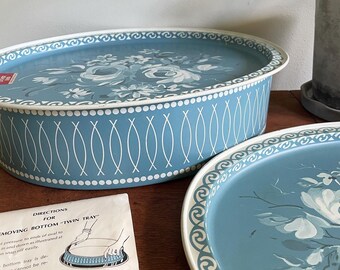 Vintage Deadstock Sunshine Fancy Assortment Twin Tray ~ Unused