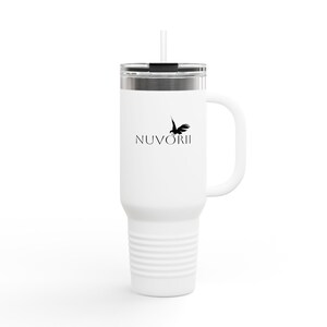 Custom Insulated Travel Mug, 40oz - Perfect for Coffee Lovers, Hydration On-the-Go, Unique Gift, Travel Companion, Eco-Friendly Drinkware