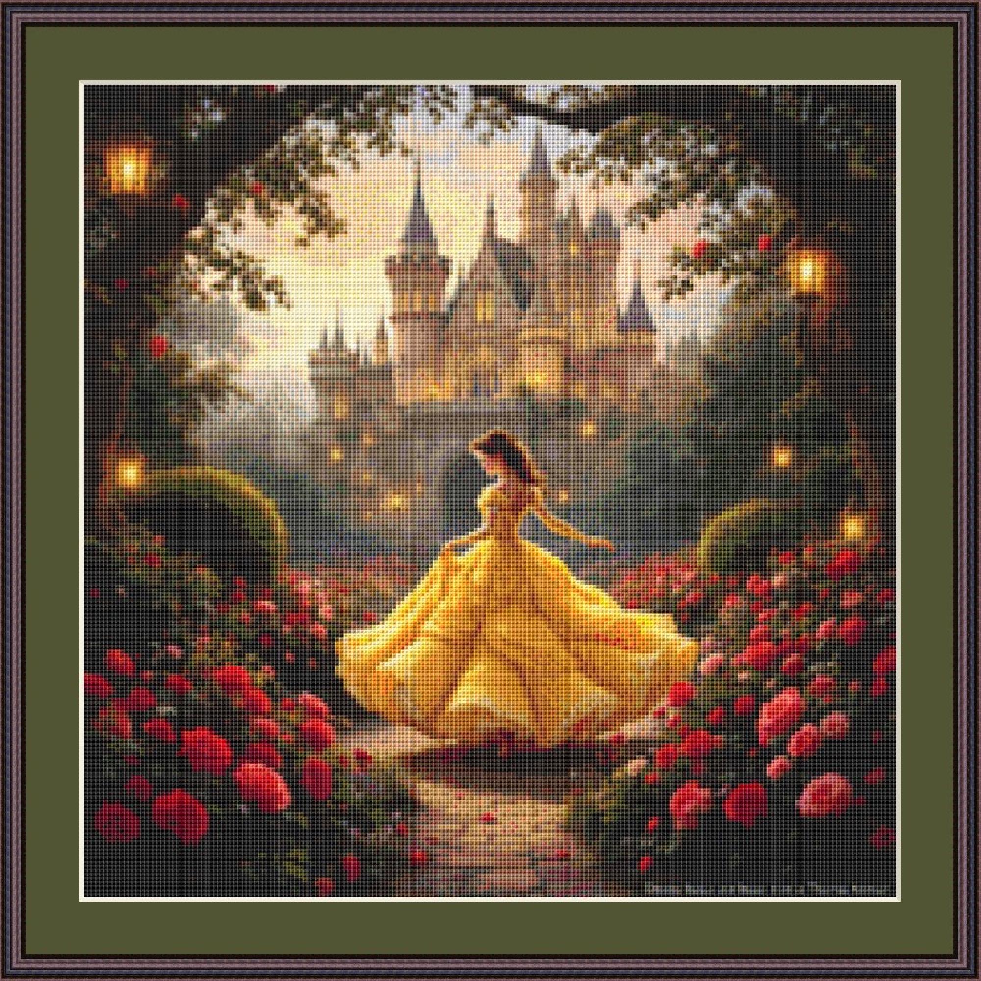 Beauty Beast Kinkade - Etsy