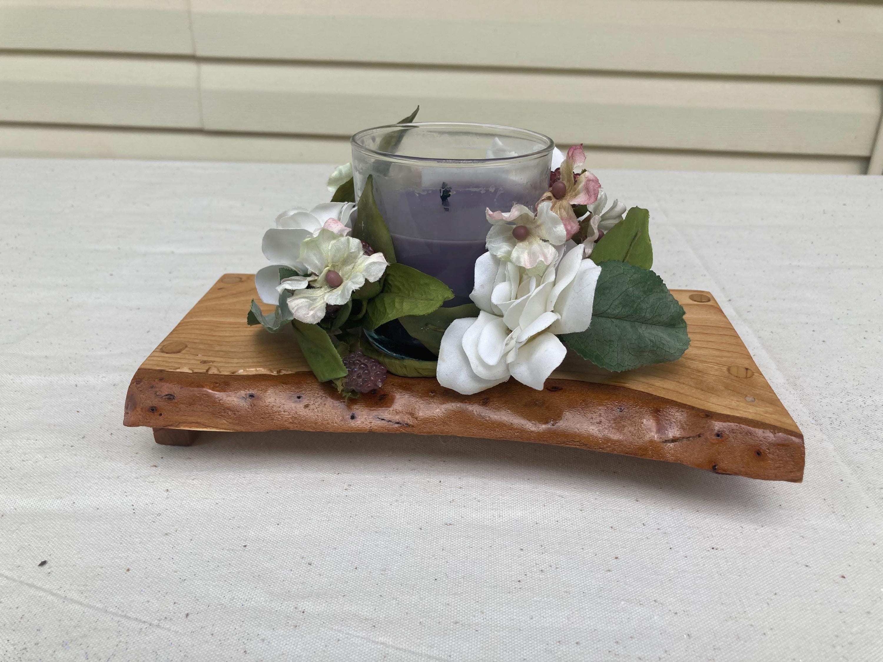 Mini Wild Cherry Live Edge Riser*soap Dish Tray*raised Wooden Display ...