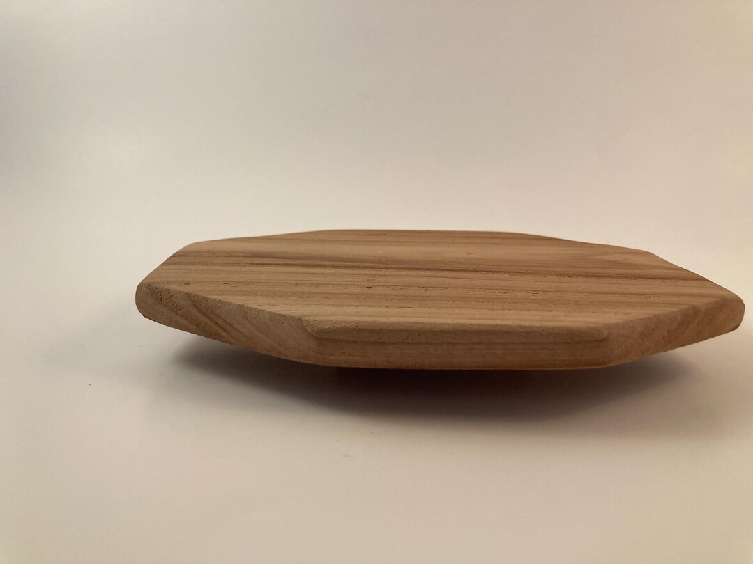 Floating Cedar Octagon Display Riser for Decorations Floating Display ...