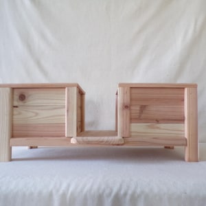 Cedar picnic caddy*condiment caddy*napkin and silverware holder*table organizer*bbq caddy*wood barbeque gift for dad*tailgating caddy